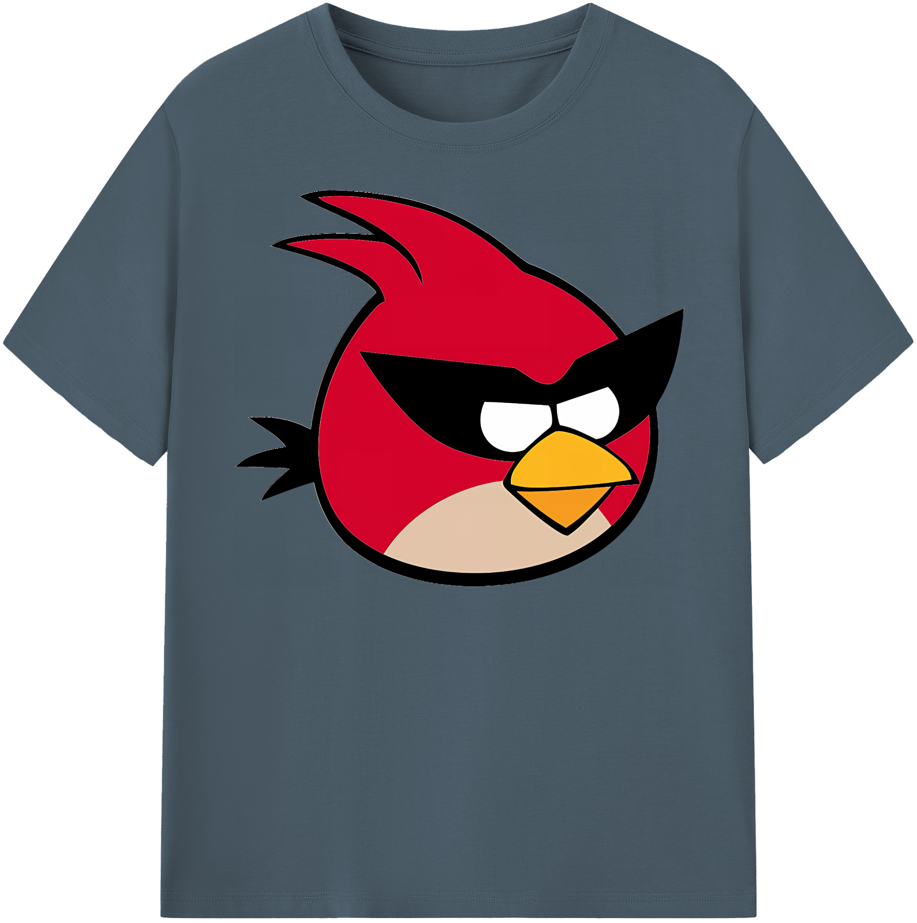 （画像用） Angry Birds アングリーバード 綿100％半袖Tシャツ（フロントプリント）